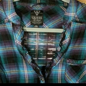 Guess Plaid shirt 💥💥
